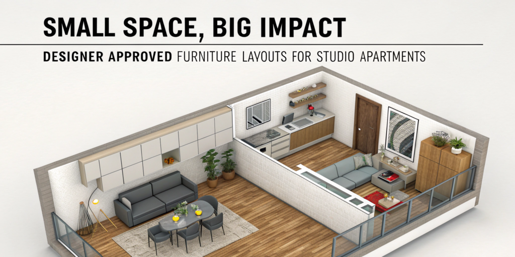 Small Space, Big Impact: Designer-Approved Furniture Layouts for Studio ...